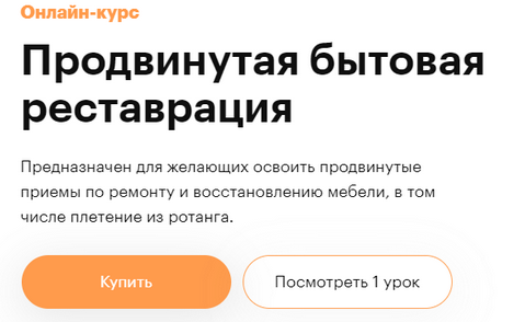 [Truedo] Дарья Цыганчук ― Продвинутая бытовая реставрация (2022)